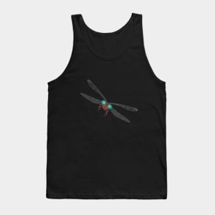 Dragonfly Left to Attack Tank Top